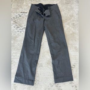 Ankle straight work pants